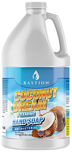 Антибактериален Пенящееся сапун за ръце Bastion - Coconut Dream Hand Wash - Стомна за преливане. Аромат кокос