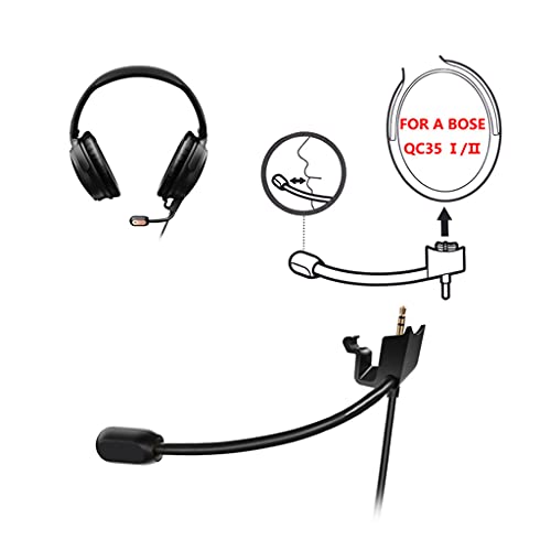 3. 5 мм Штекерный кабел с микрофон, Сменяеми кабела на слушалките на BOSE-QC35II, кабел слот слушалки, удължител за кабел, слушалки,