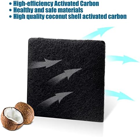 Кофи за боклук с филтър за абсорбиране на миризма, Дезодорант с активен въглен, който е Съвместим с ЕКО Step