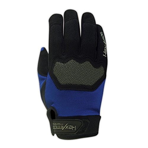 Ръкавица за ръцете HexArmor 4018-L 4018 Ultimate L5 от Изкуствена кожа, Голяма, Hi /Vis Черна, Голяма