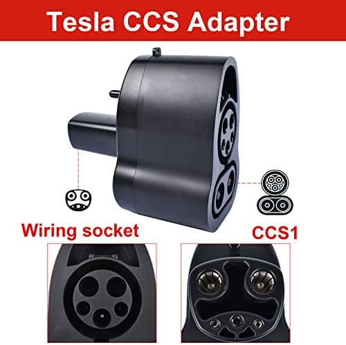 Бърза Смяна на Зарядно устройство TEKKOAUTO CCS Combo 1 Adapter за Tesla Model 3 Model Y 1656565-10-A