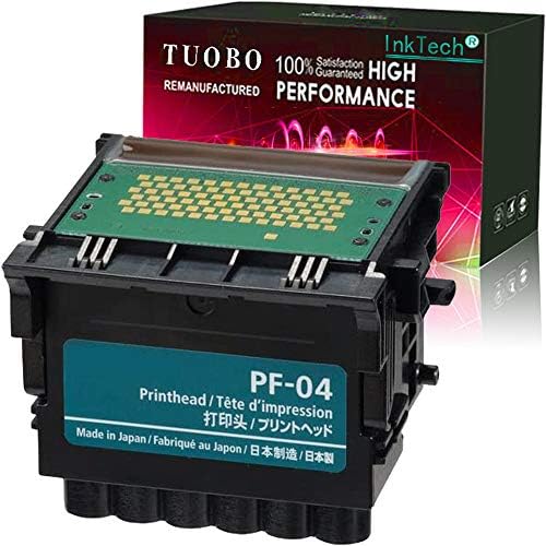 Tuobo Възстановена печатаща глава PF-04 3630B003AA Заместител на Canon печатаща глава PF-04 за IPF650 IPF655 IPF670 IPF680 IPF681