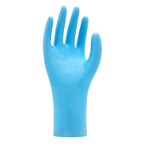 Еднократна нитриловая ръкавица SHOWA N-Декс 8005PF, без прах, голяма (опаковка от 50 броя)