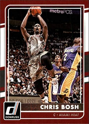 2015-16 Donruss NBA 97 Крис Бош Маями Хийт Официалната баскетболна карта (направено Панини)