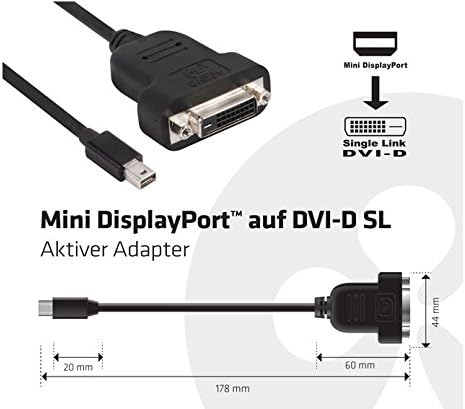 Порт Mini DISPLAYPORT за DVI-D