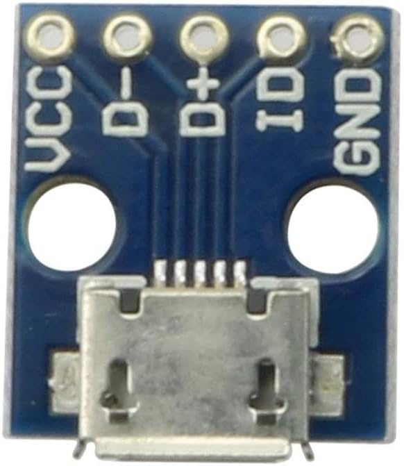 SQXBK 10ШТ CJMCU Micro USB Интерфейс Заплащане на захранващ Адаптер, USB 5V Модул Пробив за Arduino направи си САМ