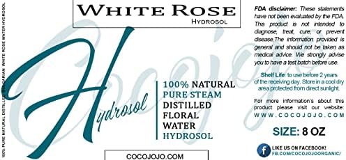 Гидрозоль бяла, розова вода - Чиста Натурална Дестилирана Българската Розова вода е Веган Съраунд Овлажняващ