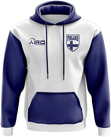 Hoody Airo Sportswear Finland Concept Country Футбол с качулка (Бяло); Памук