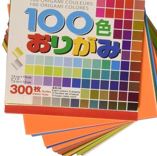 Хартия за оригами 3 X3 300 /Бр, Различни цветове