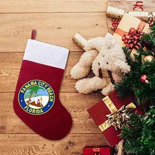 Панама Сити Бийч, Флорида, Коледни Чорапи, Коледни Чорапи Чанта За Дома Семеен Коледен Декор