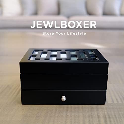 JEWLBOXER Jewelry Organizer – Модерна и стилна Дървена ковчег за бижута за Жени, Подарък Кутия, Органайзер за Гривни,