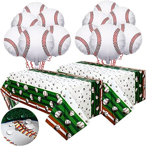 Комплект за бейзбол партита от 14 теми включва 12 18-инчови бейзболни топки, 2 пластмасови за Еднократна употреба