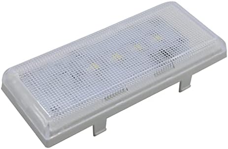 Комплект led лампи W10515058 и W10515057 от 1 предмет с конусовидна обектив и рамка за хладилници Whirlpool/Kenmore/Maytag/KitchenAid, WPW10515057 AP6022533 PS11755866