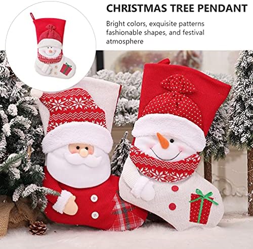BESTOYARD Коледни Чорапи, Коледни Чорапи и Притежателите на Снежен човек, Коледни Чорапи за възрастните Хора Коледни