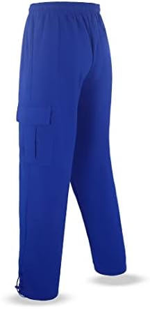 Мъжки флисовые спортни панталони-карго Bellnorth с Множество джобове, Свободни Ежедневни M-5XL, Високи и