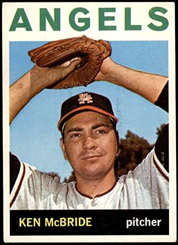 1964 Topps # 405 Кен Макбрайд Ангелите Лос Анджелис (Бейзболна картичка), БИВШ+ Ангели
