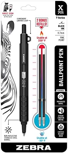 Тактически Сгъваем Химикалка писалка Zebra Pen X-701