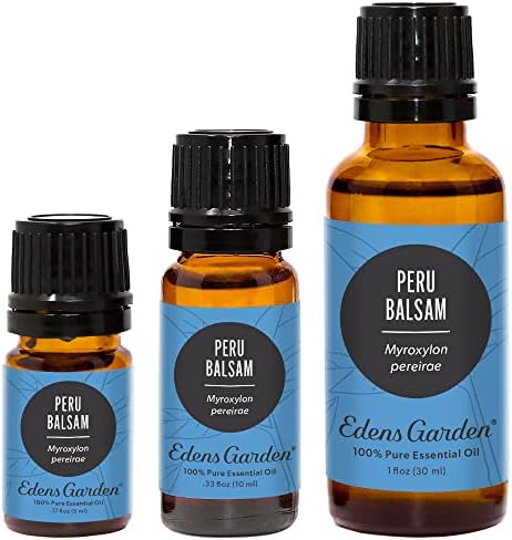 Етерично масло Edens Garden Peru Balsam, Чист Терапевтичен Клас (Неразбавленное Естествено /Хомеопатично Ароматерапевтическое Ароматизирано етерично масло отделно) 10 мл