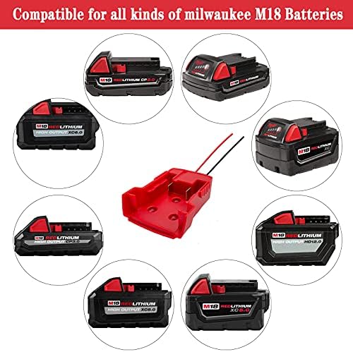 Адаптер M18 Power Wheels Адаптер Батерии M18 за Milwaukee Адаптер батерии M18