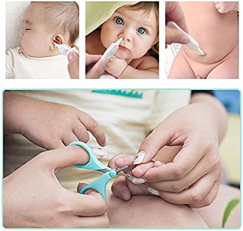 Маникюр, определени JERN Safe Compact Grooming Kit за новородено, Грудничков и деца по-малки деца (включва нокторезачки,