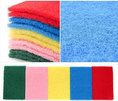 Nologo One10pcs нова Кухненска гъба за миене на Дома, гъби за почистване от надраскване, различни цветове U71027 (Цвят: случаен