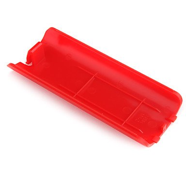 Капак на отделението за батерията на дистанционното управление Wii/Wii U (различни цветове), червена