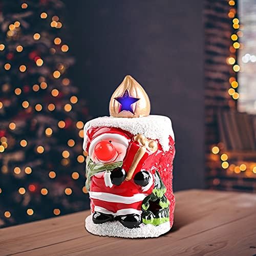 XIOS 2022 Декориране на Свещ Малък Човек Преносима Креативна Лампа Старото Масло Коледна Лампа Снежен Коледен