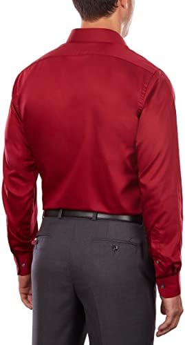 Мъжки ризи Van Heusen Regular Fit от Луксозен Сатен Участък, Обикновен