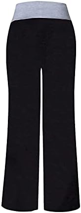 Дамски Удобни Пижамные Панталони NEWCOSPLAY, Всекидневни спортни Панталони Palazzo Фоайе с завязками