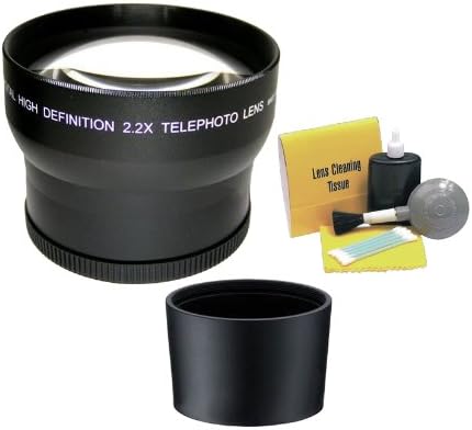 Супертелеобъектив Canon Powershot G1X 2.2 X с висока разделителна способност (включва необходимите преходни