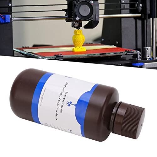 Смола за 3D-принтер, Фотополимерная Смола LCD DLP UV-Втвърдяване Висока Твърдост за 3D печат LCD 500 г (Ясно Зелено)