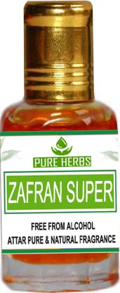 ZAFRAN SUPER ATTAR от чисти Билки, Без съдържание на Алкохол За мъже, Подходящ за специални случаи, партита и ежедневна