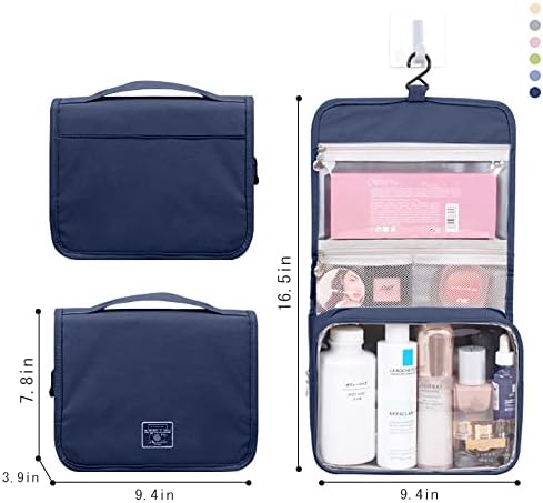 Дамски чанта за тоалетни принадлежности Hiermi Travel - Подвесная чанта за тоалетни принадлежности за мъже и