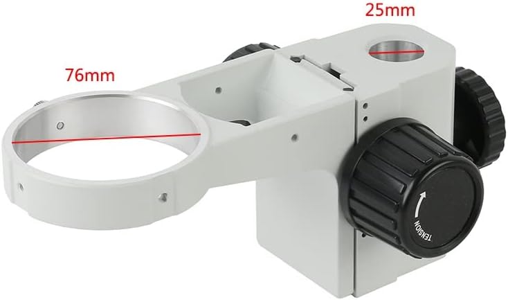 TREXD Промишлен Бинокъла Тринокулярный микроскоп, Камера Поставка Притежателя Скоба 76 мм Универсален въртящи се на 360 Пейка за техническо обслужване (Цвят: D, размер: 3