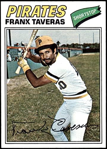 1977 Topps 538 Франк Таверас Питсбърг Пайрэтс (Бейзболна картичка) NM+ Пирати