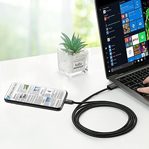 Кабел Ruaeoda Mini USB 25 фута, Зарядно устройство, Mini USB 2.0 Тип A-Мини 5-Пинов кабел B, който е Съвместим с GoPro Hero