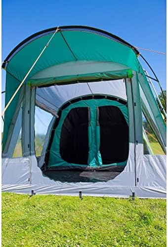 Палатка Coleman Oak Canyon 4, Фамилна палатка за 4 човека с технология за затъмняване на спалнята, Кемпинговая палатка за 4