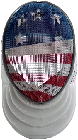 Спортна маска за фехтовка с ножове - Сертифициран национален клас CE350N с мек нагрудником - Антирефлексно покритие