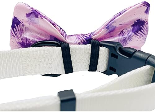 Папийонка CUTIE TIES Purple Sky Dog - 2 x 4, Висококачествени вратовръзки-пеперуди за кучета - Необичайна вратовръзка