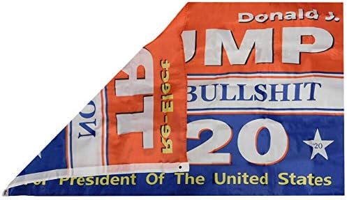 Американски едро супермаркет (2 опаковки) Переизбранный Доналд Дж. Тръмп, няма Повече глупости 2020, Флаг 3x5, банер MAGA