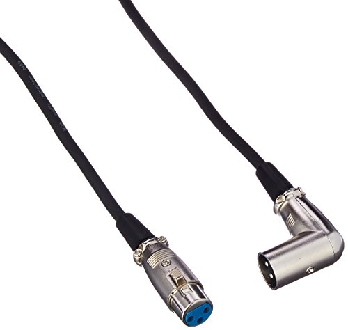 Сеизмично аудио - XLRRS2-6 Комплект от 3' свързващи кабели с XLR жак под прав ъгъл към гнездото