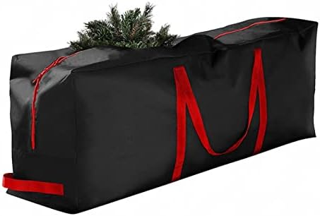 Чанта за съхранение на Коледно Cokino с Трайни Повишен Дръжки и С Двоен цип, Изкуствени Разобранные Дървета, Износостойкая