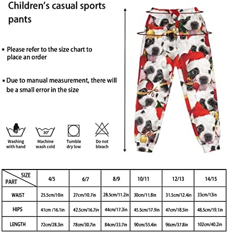 Suhoaziia / Модни Спортни Панталони за Момичета, Детски Ластични Панталони с Висока Талия, Панталони с Джобове, Дълги Панталони