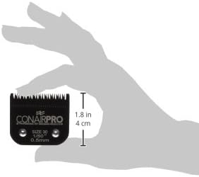 Сменное нож от стомана CONAIRPRO за кучета и котки (0,5 мм, размер 30, за довършителни работи на острието 1/50 инча) - за машинки за подстригване на кучета CONAIRPRO, здрав нож от въ