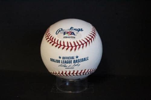 Брайън Macrae Подписа Бейзболен Автограф Auto PSA/DNA AM48654 - Бейзболни топки с Автографи