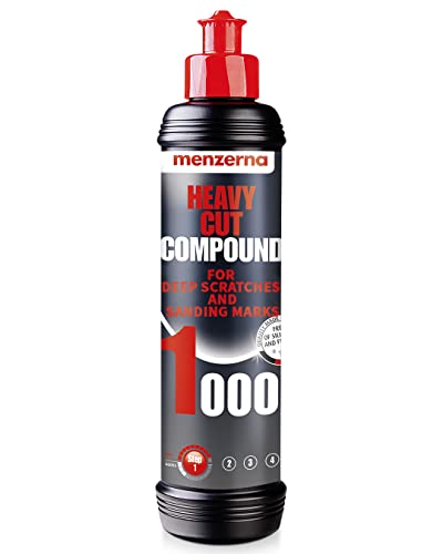 menzerna Heavy Cut Compound 1000 I Абразивни полиращ състав за дълбоки драскотини, следи от полиране, резба и холограми I Полиращ