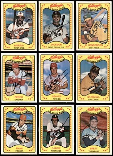 1981 Kelloggs Бейзболен комплект (Baseball Set) NM/MT