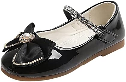 Мода Есен Ежедневни обувки с лък за деца и момичета; Модел обувки с дебела подметка с кръгла пръсти и се деформира; Детска Лека обувки