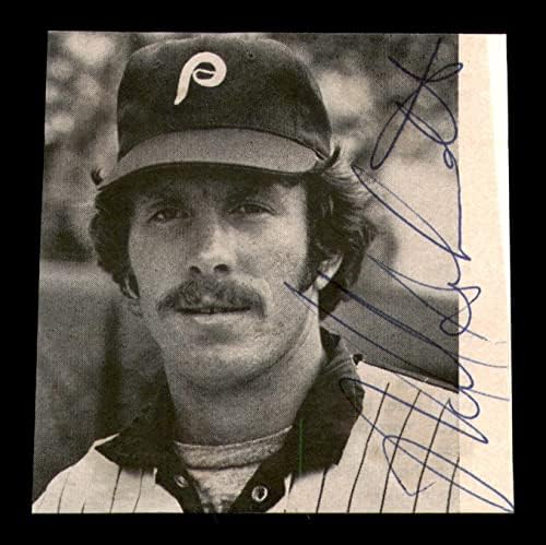 Снимка на Майк Шмид с Автограф На страницата на списание 3x3 Инв Philadelphia Phillies 213724 - Списания MLB с Автограф