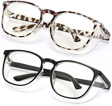 Outray 2 Чифта фарове за мъгла, Защитни Очила, Защитни Очила Синя Светлина Блокер Очила за Мъже Жени